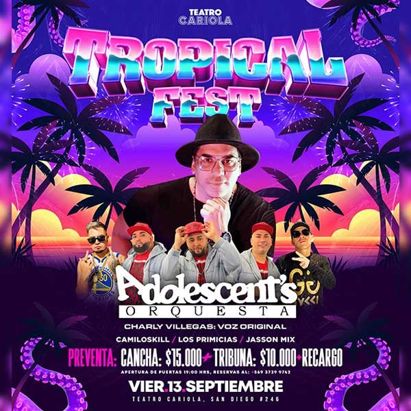 Teatro Cariola Oficial | Tropical Fest